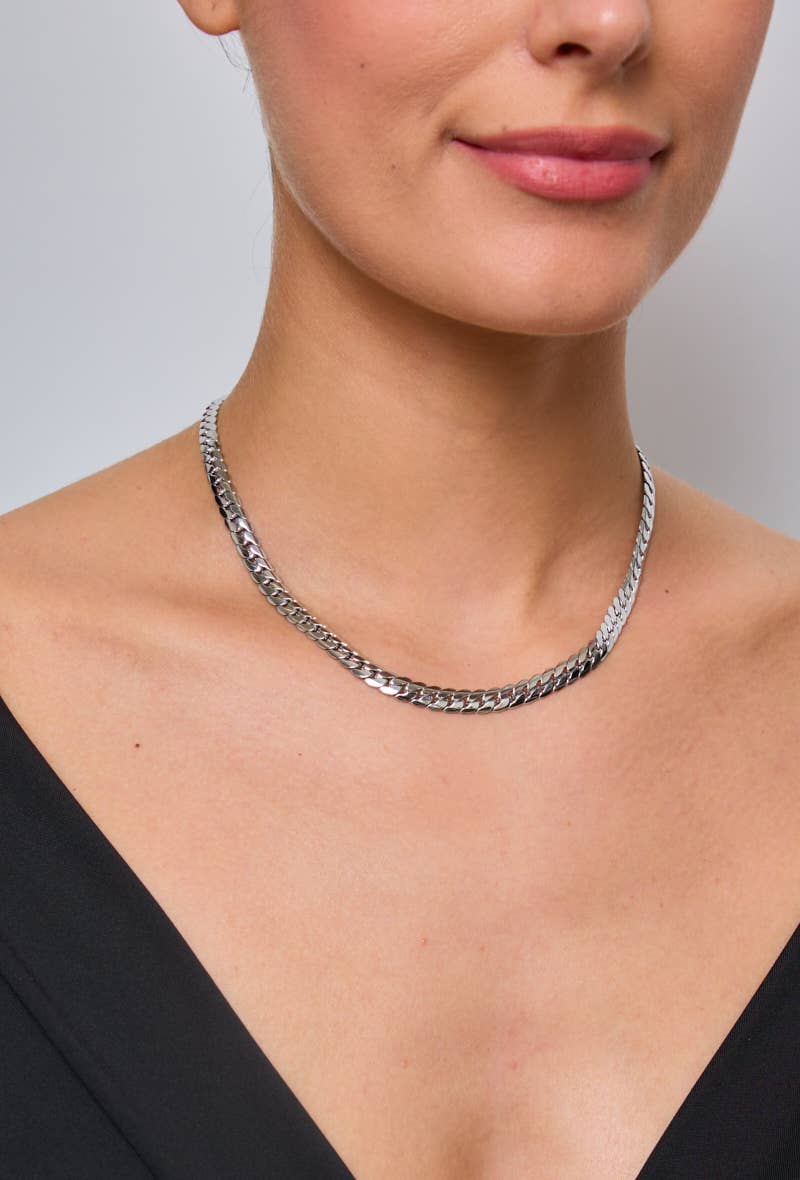 slangenketting van roestvrij staal