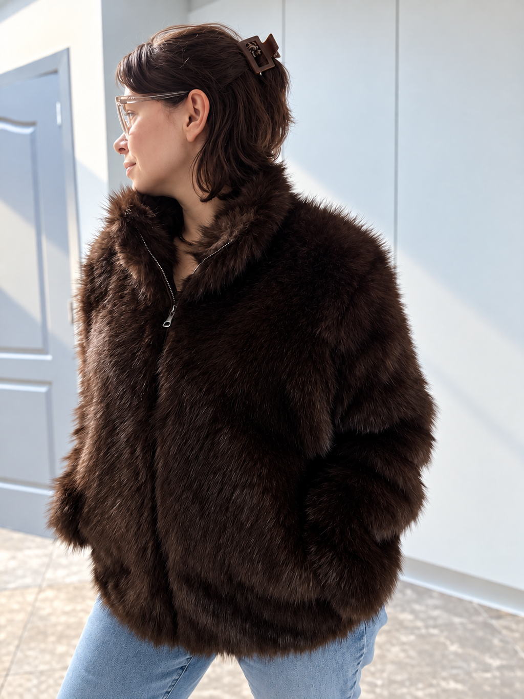 The Bella Faux Fur Jacket