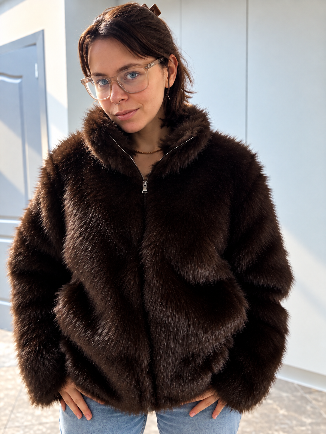 The Bella Faux Fur Jacket